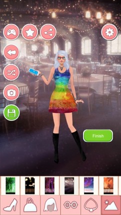 Party Dress Up Game For Girls: Fashion Makeover screenshot