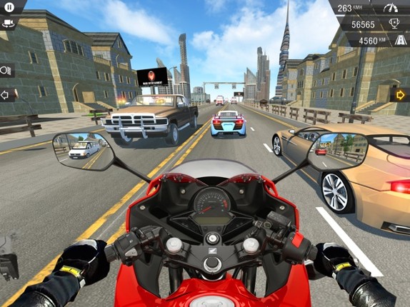 Racing In Moto screenshot