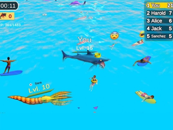 Sea Monster City - Battle Game screenshot