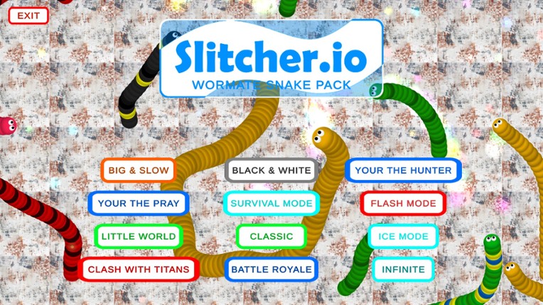 Slitcher.io Wormate Snake - Remastered screenshot