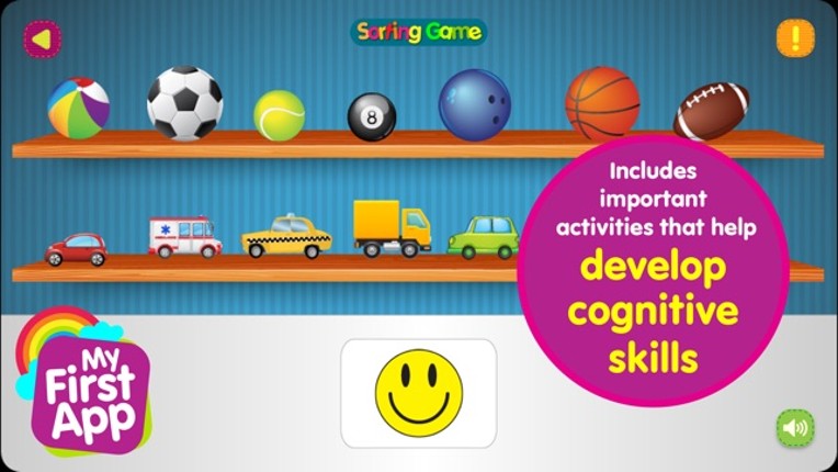 Sorting game for preschool kid screenshot