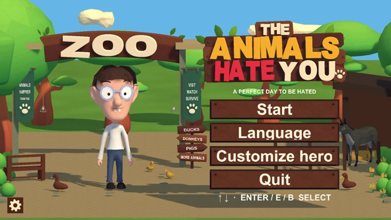 The Angry Zoo: The Animals Hate You screenshot