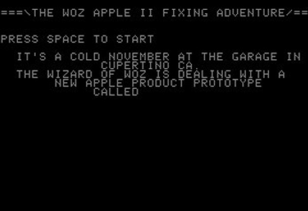 The WOZ Apple II Fixing Adventure by Toolkitman Image