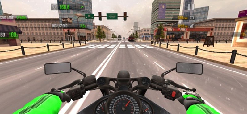 Turbo Racing 3D: Moto Rally screenshot