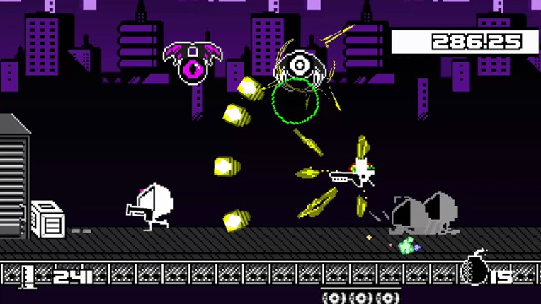 Unichrome: A 1-Bit Unicorn Adventure screenshot