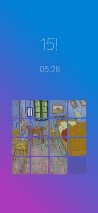15! puzzle screenshot