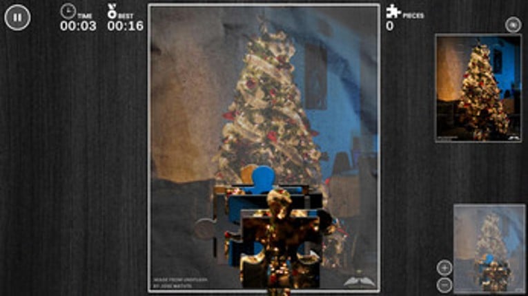 Aberiel Christmas Trees Jigsaw Puzzles Image