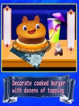 Burger fast food cooking games Image