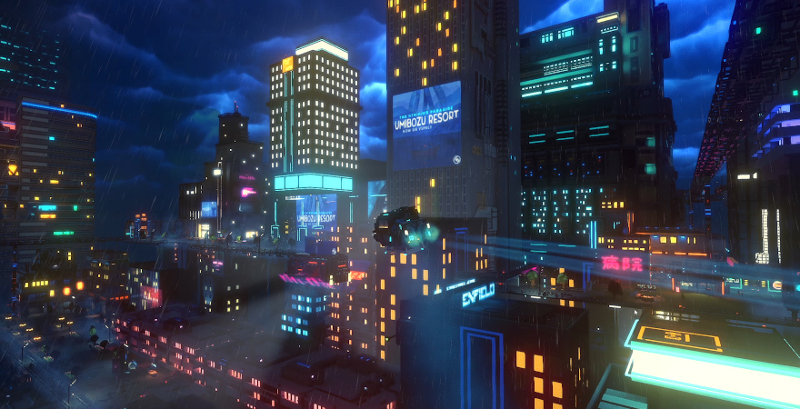 Cloudpunk screenshot