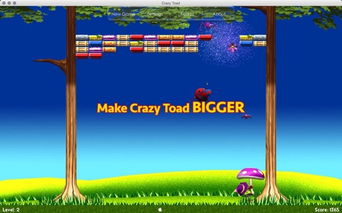 Crazy Toad screenshot
