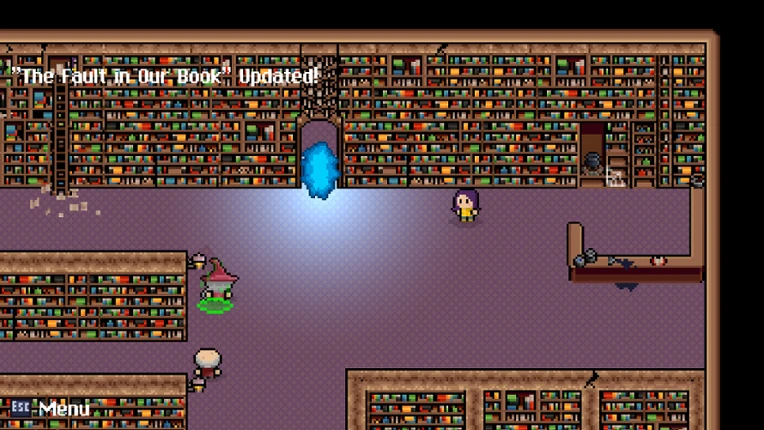 Fractured Library Image