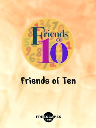 Friends Of Ten Math Drill Game screenshot