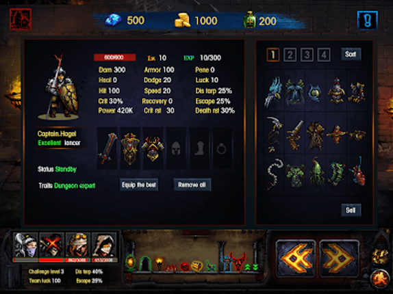 Dungeon Survival screenshot