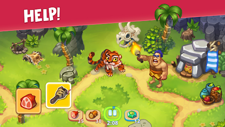 Tribe Dash - Time management screenshot