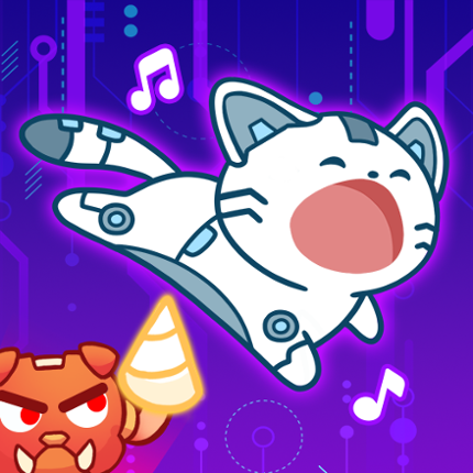 Cat Dash: Cute Cat Music Game Image