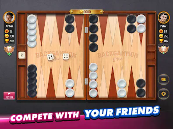 Backgammon Plus - Board Game Image