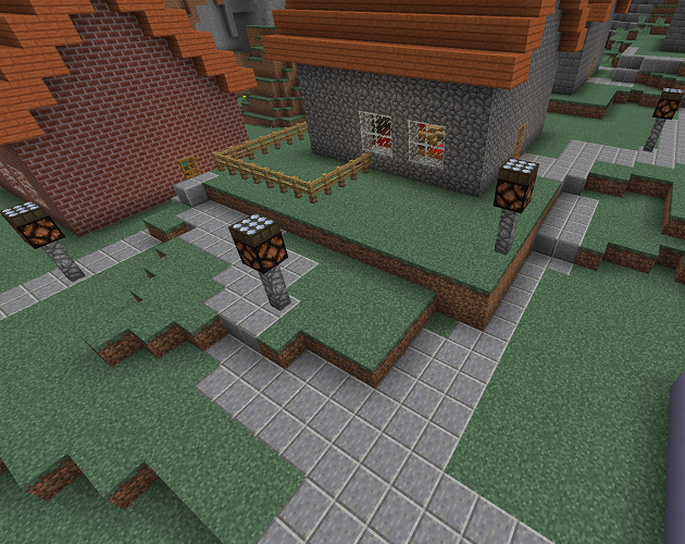 Games like Lit path / Garden area generator in Minecraft