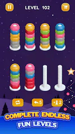 Nut Sort - Color Puzzle Games screenshot