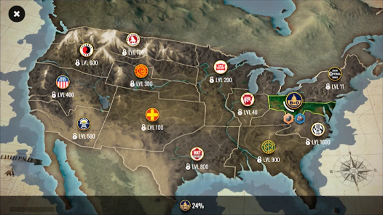 Railroad Empire: Train Game Image