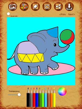Kids Drawing Worksheet - Free Drawing Pad for toddler and preschool screenshot