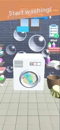 Laundry Day 3D Image