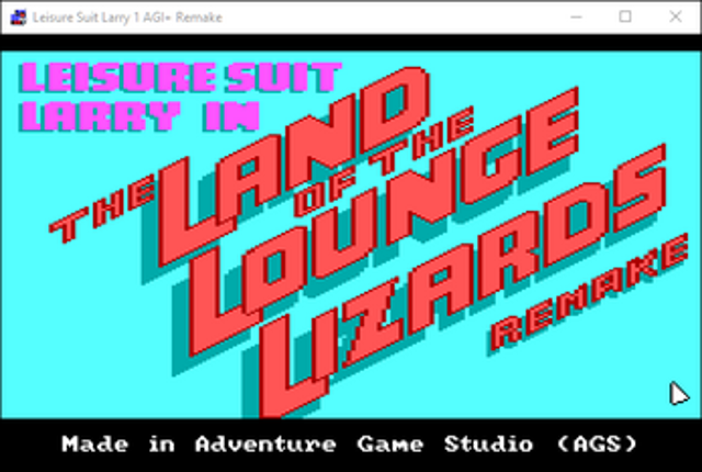 Leisure Suit Larry In the Land of the Lounge Lizards AGI+ Remake by Gal Shemesh screenshot