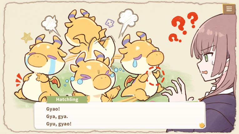 MONPIC -The Hatchling Meets a Girl- screenshot
