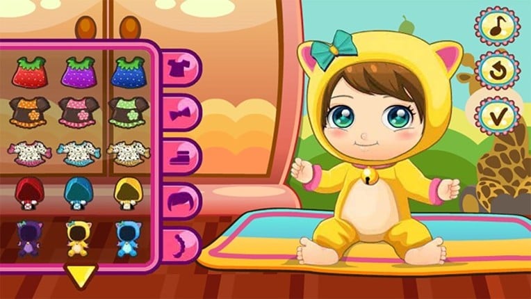 My Newborn Care - Baby Cooking &amp; Dressup Image