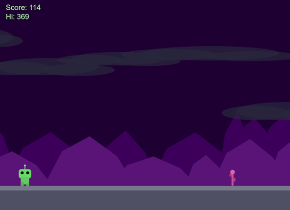 Pixel Alien Run Image