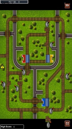 Pocket Railroad Earth Crossing Track n Train Tycoon Maze Puzzle Image