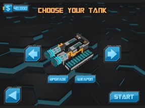 Power Tanks 3D - Future Battle Image