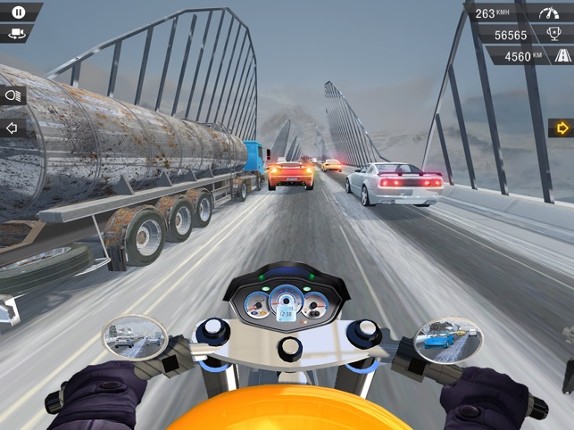 Racing In Moto screenshot