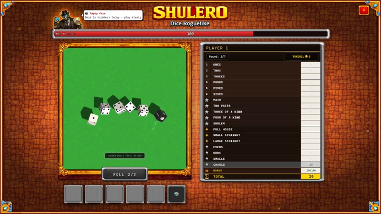 SHULERO – Dice Roguelike screenshot