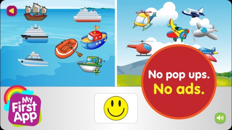 Sorting game for preschool kid Image