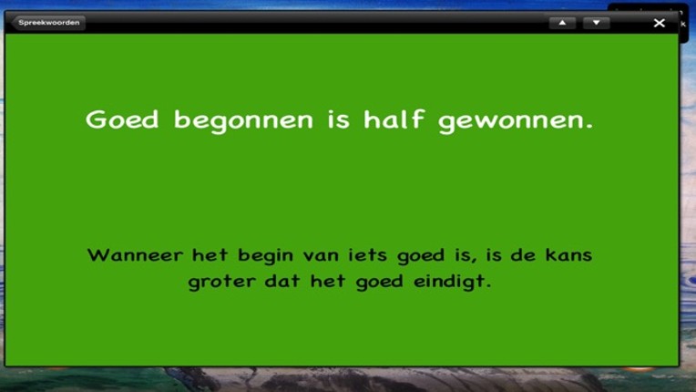 Spreekwoorden NL Image