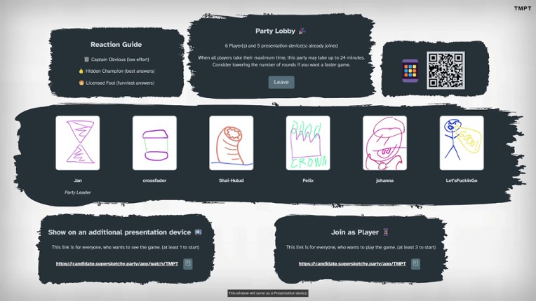 Super Sketchy Party screenshot