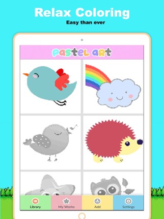 Unicorn Pastel Color by Number screenshot