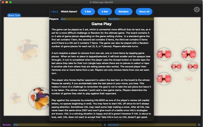 3-4 Set Logic screenshot