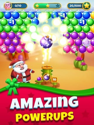 Christmas Games - Bubble Pop screenshot