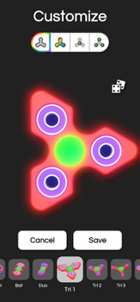 Fidget Spinner Designer screenshot