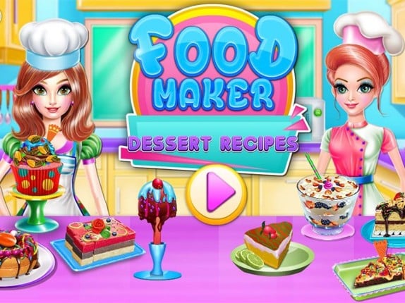 Food Maker - Dessert Recipes screenshot