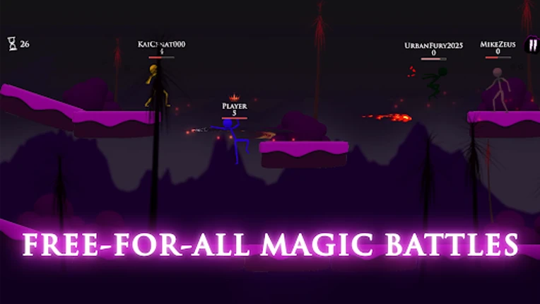 Stickman Fight: Magic Brawl screenshot