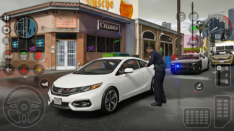 Car Driving Academy-DriveVerse screenshot