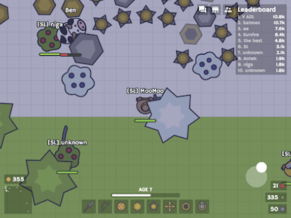 MooMoo.io screenshot