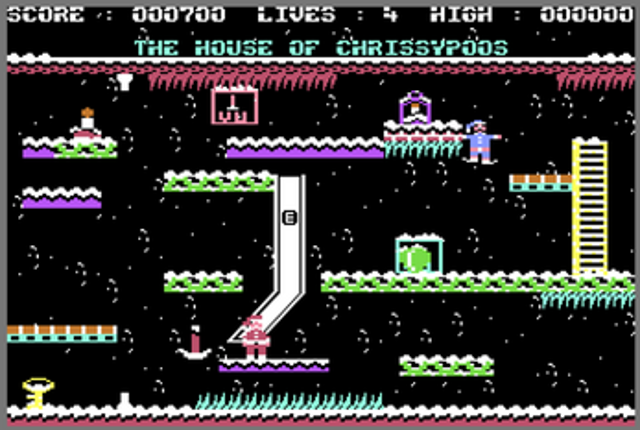 A China Miner Christmas (C64) Image