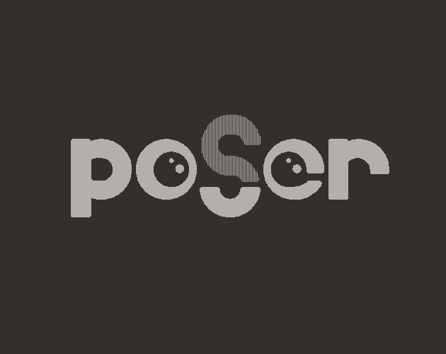Games like Poser (Playdate)