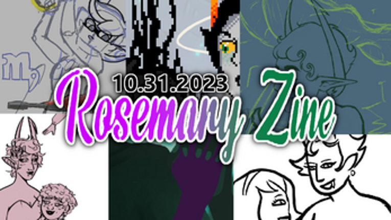 Rosemary Zine 2023 screenshot