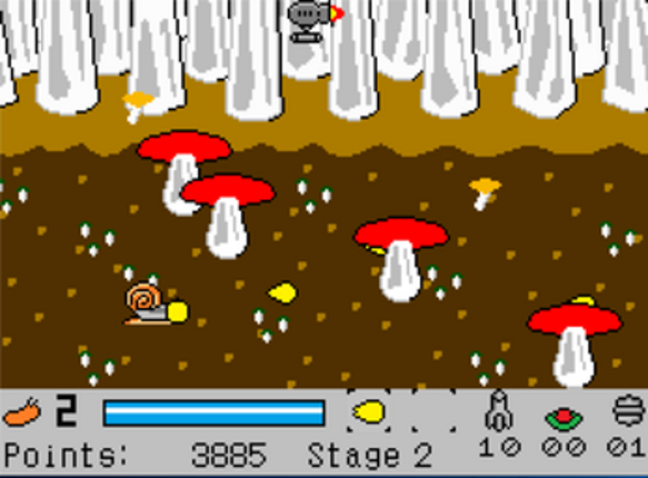 Snails vs Aliens screenshot