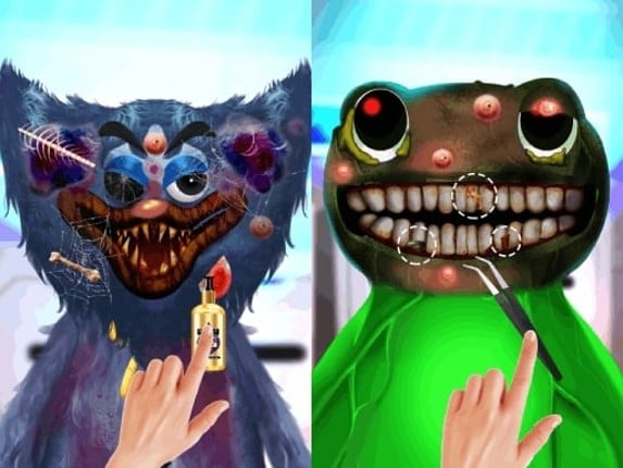 Huggy ASMR Monster Makeover Game Cover