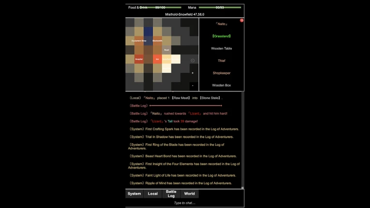 Log of Adventurers screenshot